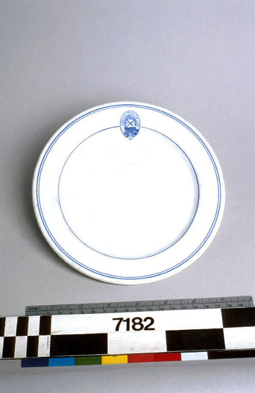 Side plate - Huddart Parker Line


