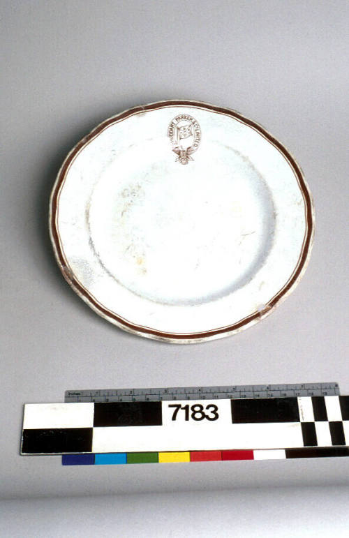 Small plate - Huddart Parker & Company Limited