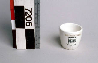 Egg cup from S.S. IRON DUKE, The Broken Hill Proprietary Co Ltd.