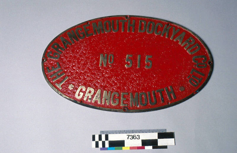 No. 515. The Grangemouth Dockyard Co Ltd. Grangemouth – Works ...