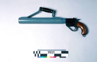 Schermuly rocket pistol from SS MOBIL AUSTRALIS