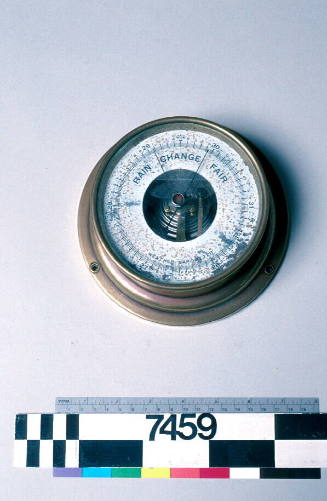 Ship's barometer from tugboat TANCRED