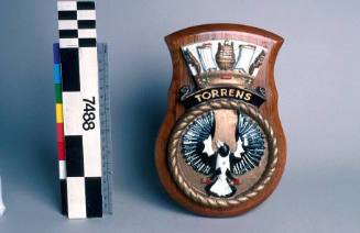 Ship's badge from HMAS TORRENS