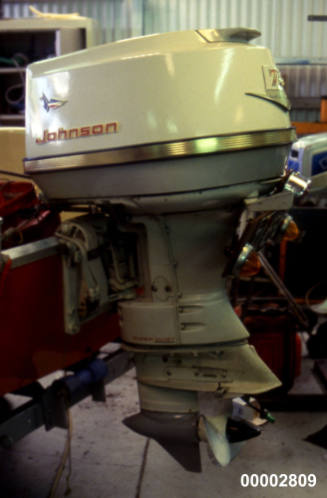 Johnson Seahorse outboard engine of the hydroplane MATILDA