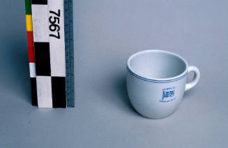 Ceramic Cup from the IRON DERBY, Broken Hill Proprietary Company Limited (BHP).