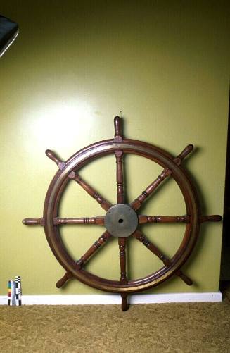 Ship's wheel from ER BAYER