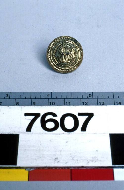 Uniform button from Adelaide Steamship Company Limited