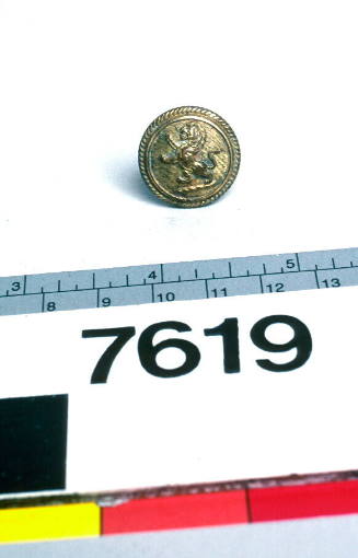 Button from a Cunard Line uniform