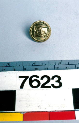 Uniform button from Union Steamship Company.