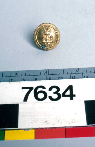 Uniform button for Royal Australian Navy