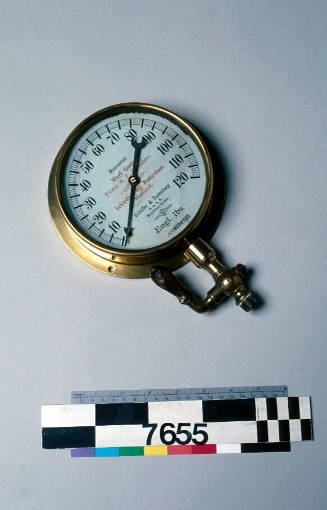 Manometer gauge from SS SOUTH AUSTRALIAN