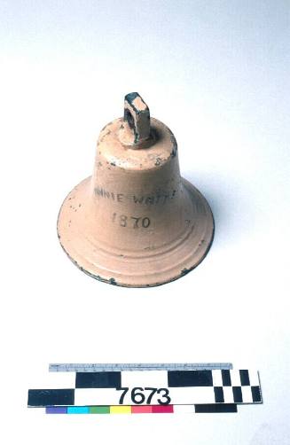 Ship's Bell inscribed ANNIE WATT