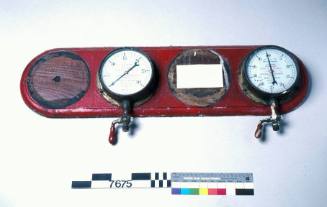 Gauges from the bucket dredge SS ADELAIDE - Adelaide Steamship Company Limited