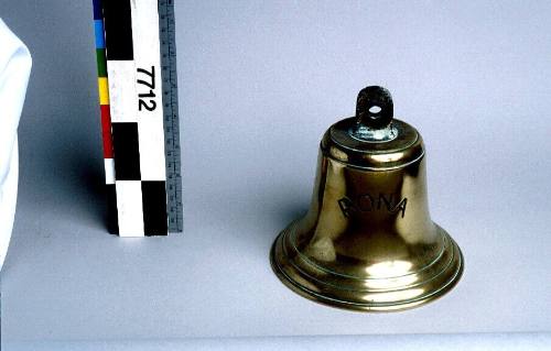 Brass bell from the RONA