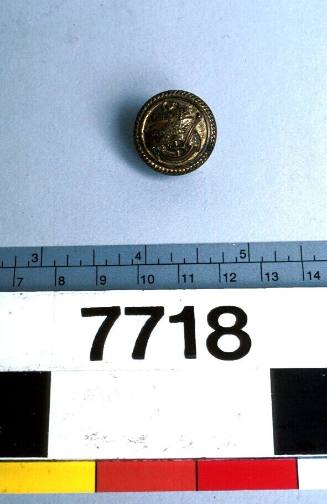 Metal button from the Shaw Savill & Albion Line