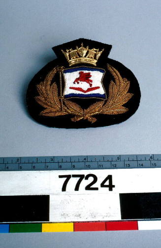 Merchant Navy officer's cap insignia
