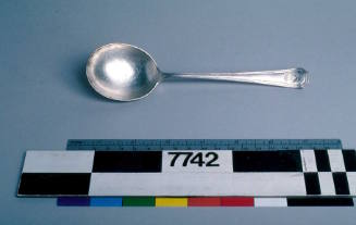 Soup spoon from the Adelaide Steamship Company Limited.