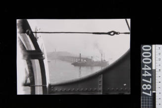 An oil tanker at the jetty of Ras Gharib oilfields, Egypt