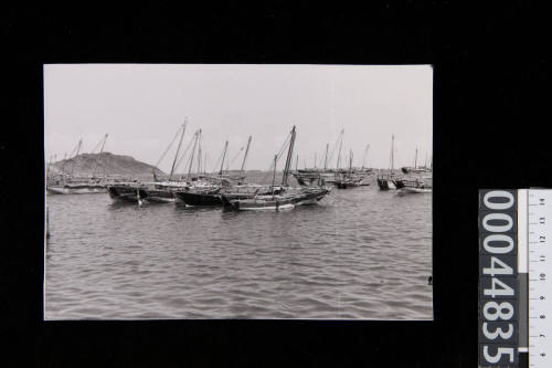 Dhows at Ma'alla in Aden, Yemen