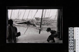 Dhows at Ma'alla in Aden, Yemen