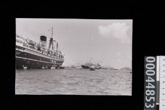 NEW AUSTRALIA moored in Aden Harbour, Yemen