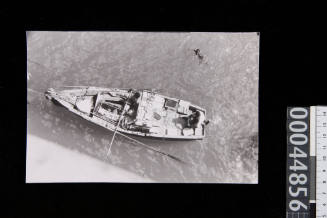 Bumboat in Aden Harbour, Yemen