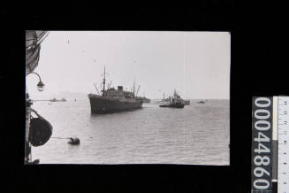 Vessels in Aden Harbour, Yemen