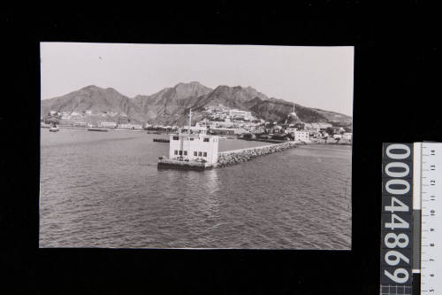 View of Steamer Point from Aden Harbour, Yemen