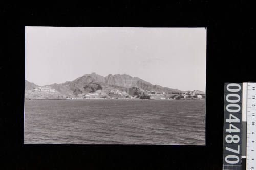 The coast west of Ras Morbut at Aden, Yemen