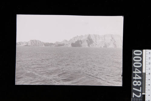 A coastal view leaving Aden Harbour, Yemen