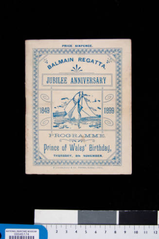 Jubilee Anniversary Balmain Regatta 1899