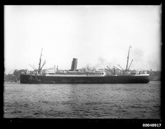 SS DIOGENES, Aberdeen, arriving from London on Saturday morning 23 Nov 1923