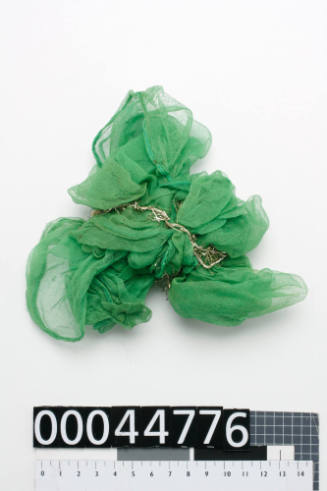 Cloth bush prop used by Lois Carrington