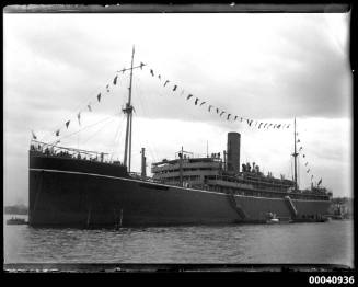RMS MOLDAVIA II as flagship at the Anniversary Regatta