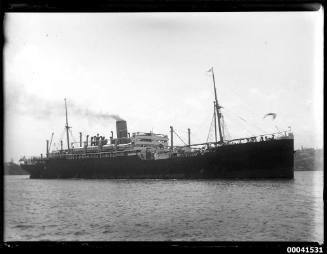 SS LARGS BAY of Adelaide leaving for London on Saturday 29 December 1923