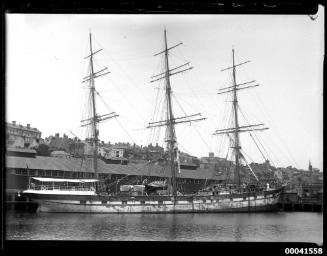 MOUNT STEWART at No 4 Wharf Woolloomooloo from Liverpool after 120 days voyage, Friday 7 December 1923, cargo rock salt