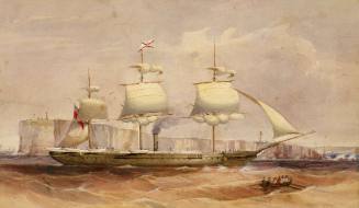 HMSS HIMALAYA entering Sydney Heads