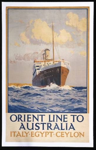 Orient Line to Australia, Italy, Egypt, Ceylon