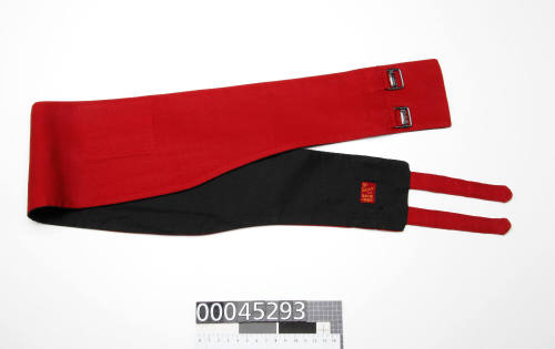 Scarlet cummerbund