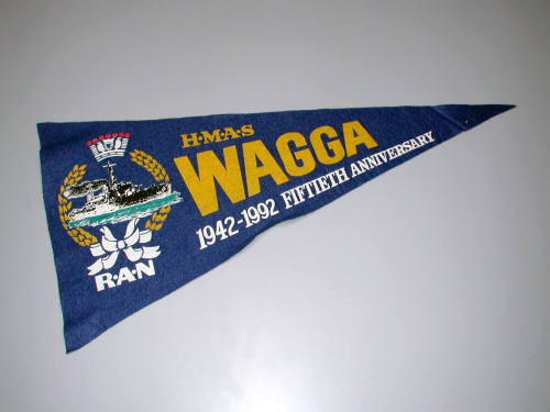 HMAS WAGGA pennant