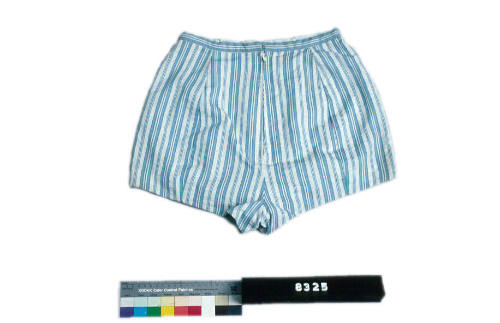 Swimming shorts, part of a two piece swimming costume