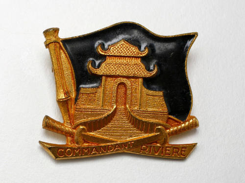 Badge from the French sloop-escort COMMANDANT RIVIERE