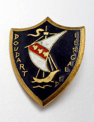 Badge of the French sloop-escort ship DOUDART DE LAGREE