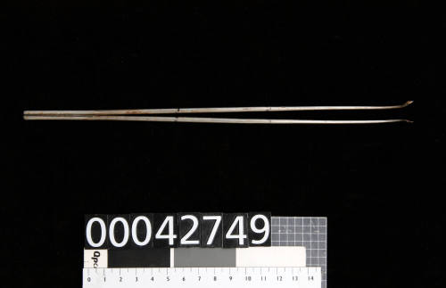 Long forceps for pearl seeding