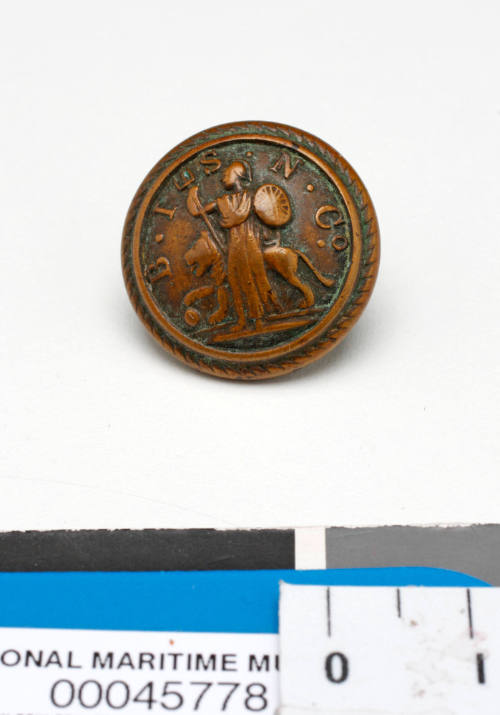 British India Steam Navigation Company collar button