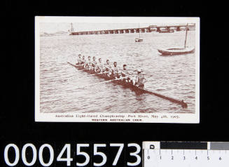 Australian Eight-oared Championship, Port River, Western Australian crew