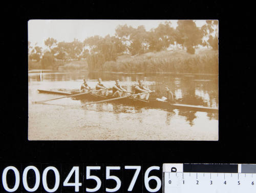 Coxed four crew