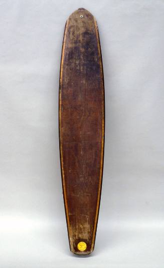 Malibu style surfboard