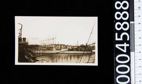 United States Pacific Fleet berthed at Victoria Dock, Melbourne