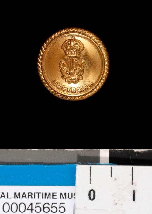 Naval uniform button